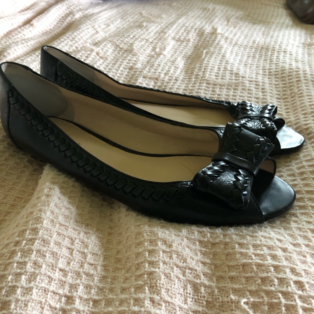 Nine West Open Toe Flats